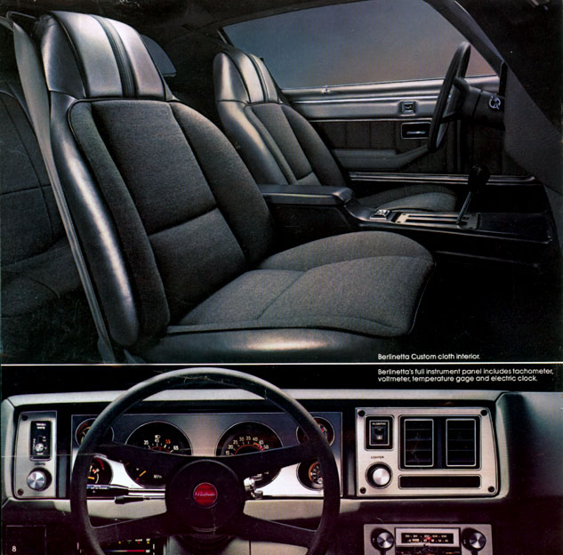 1981 Chev Camaro Brochure Page 9